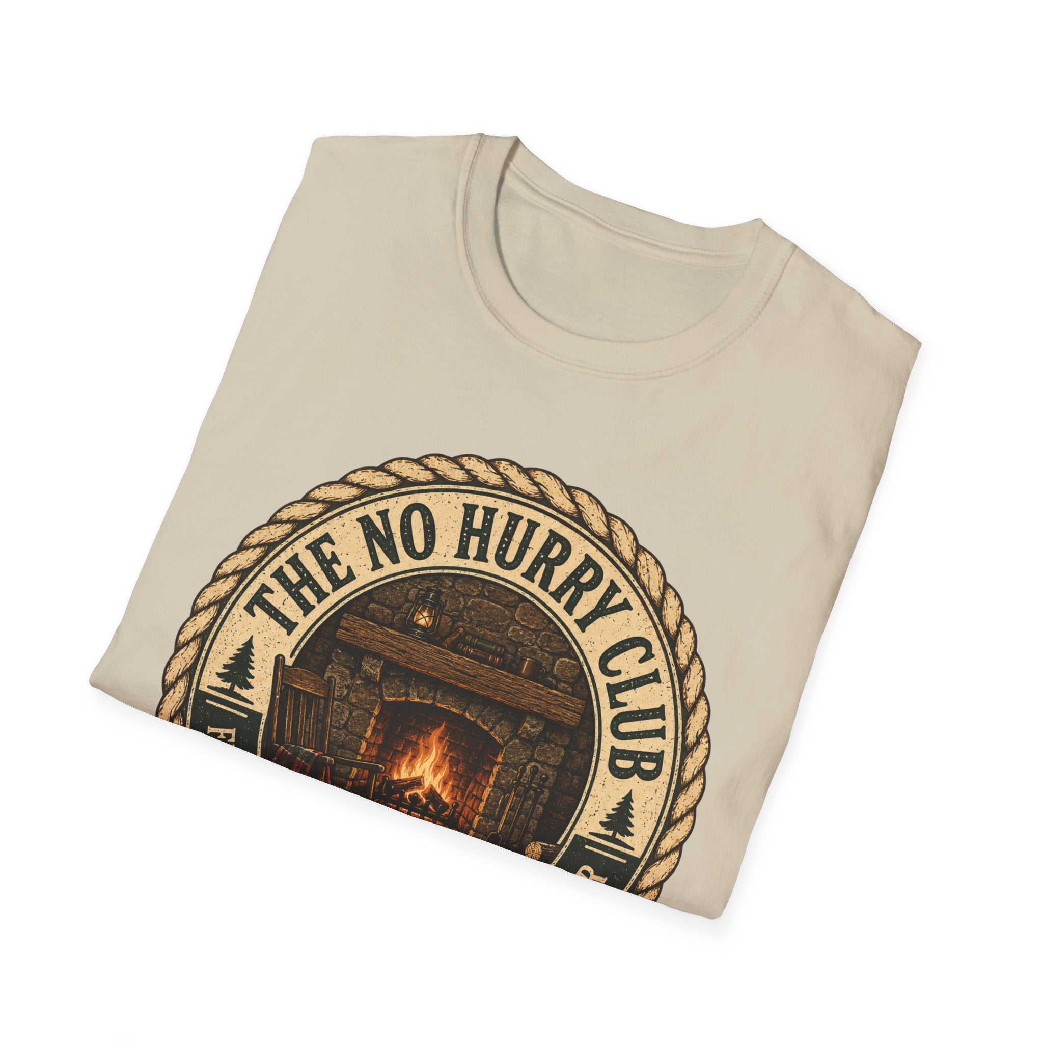 Fireplace Badge T-Shirt