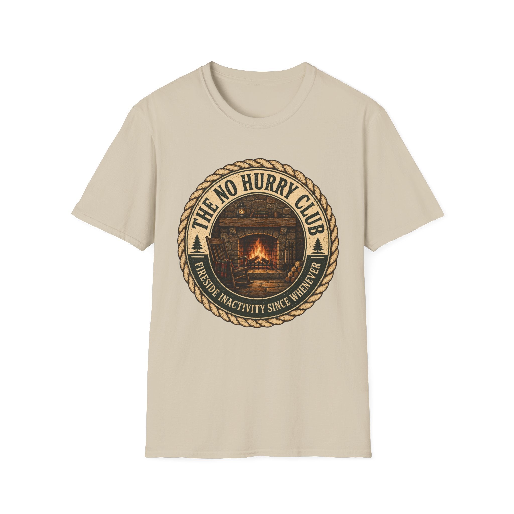 Fireplace Badge T-Shirt