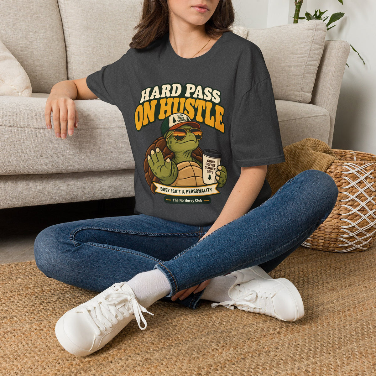 Hard Pass Turtle T-Shirt