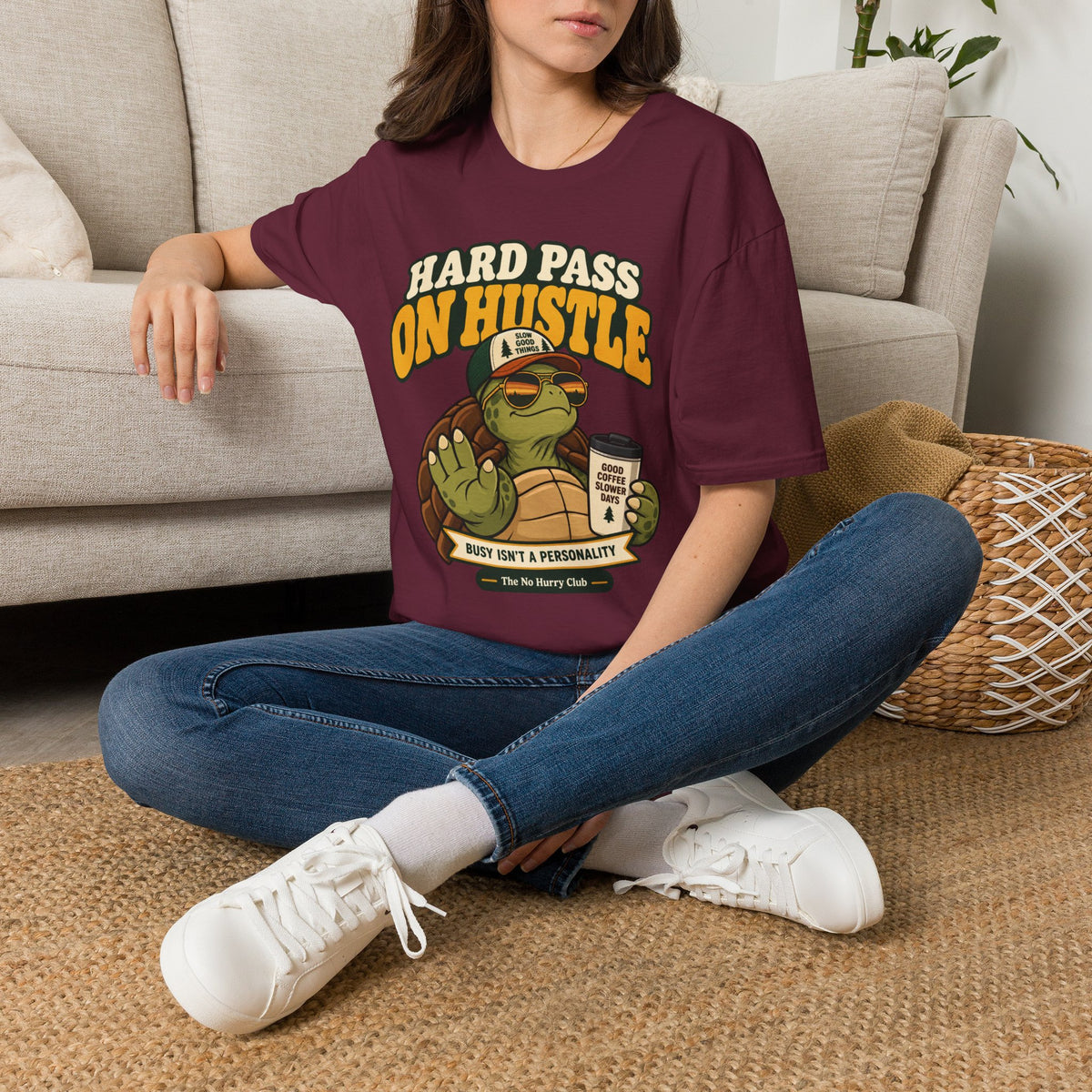 Hard Pass Turtle T-Shirt