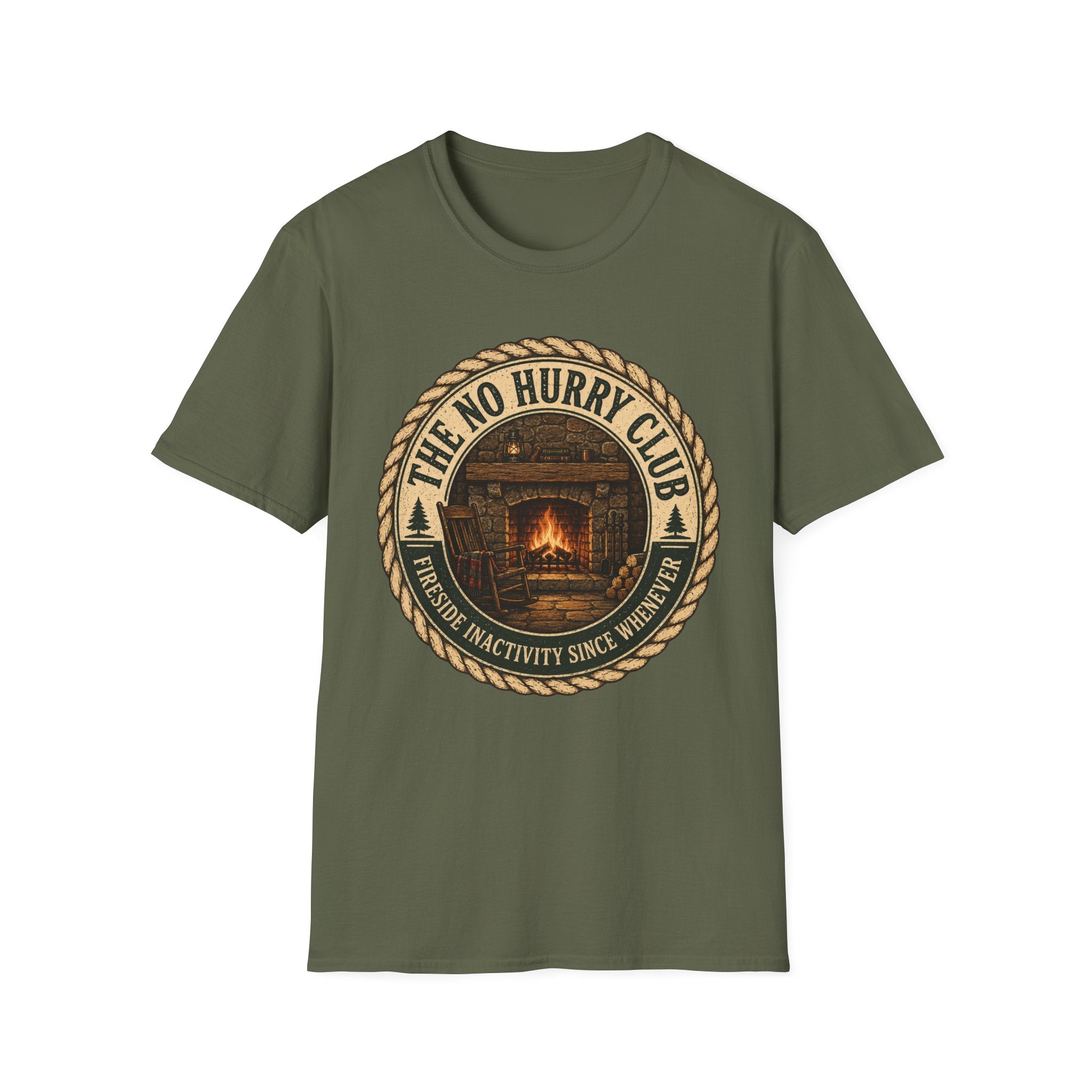 Fireplace Badge T-Shirt