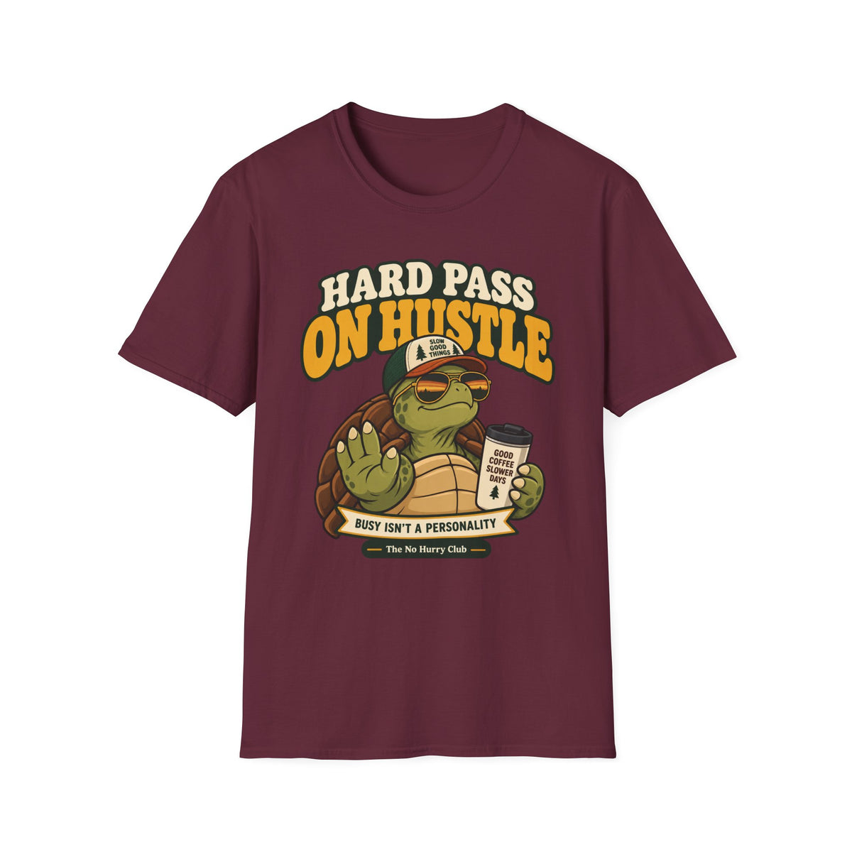 Hard Pass Turtle T-Shirt