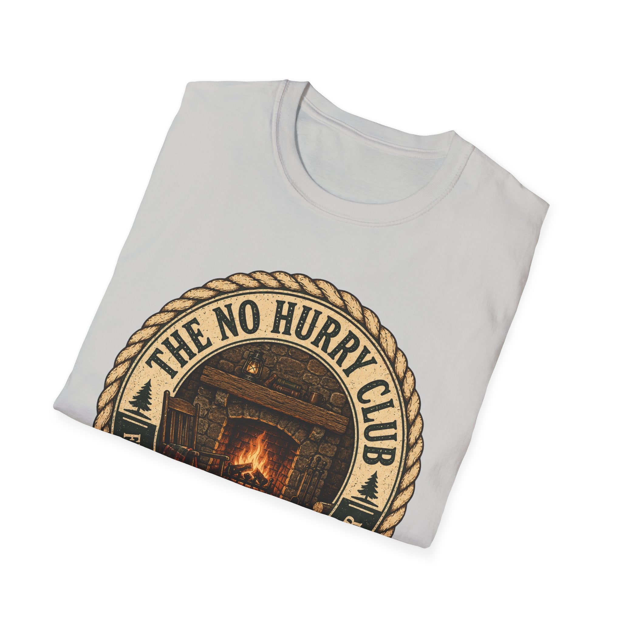 Fireplace Badge T-Shirt