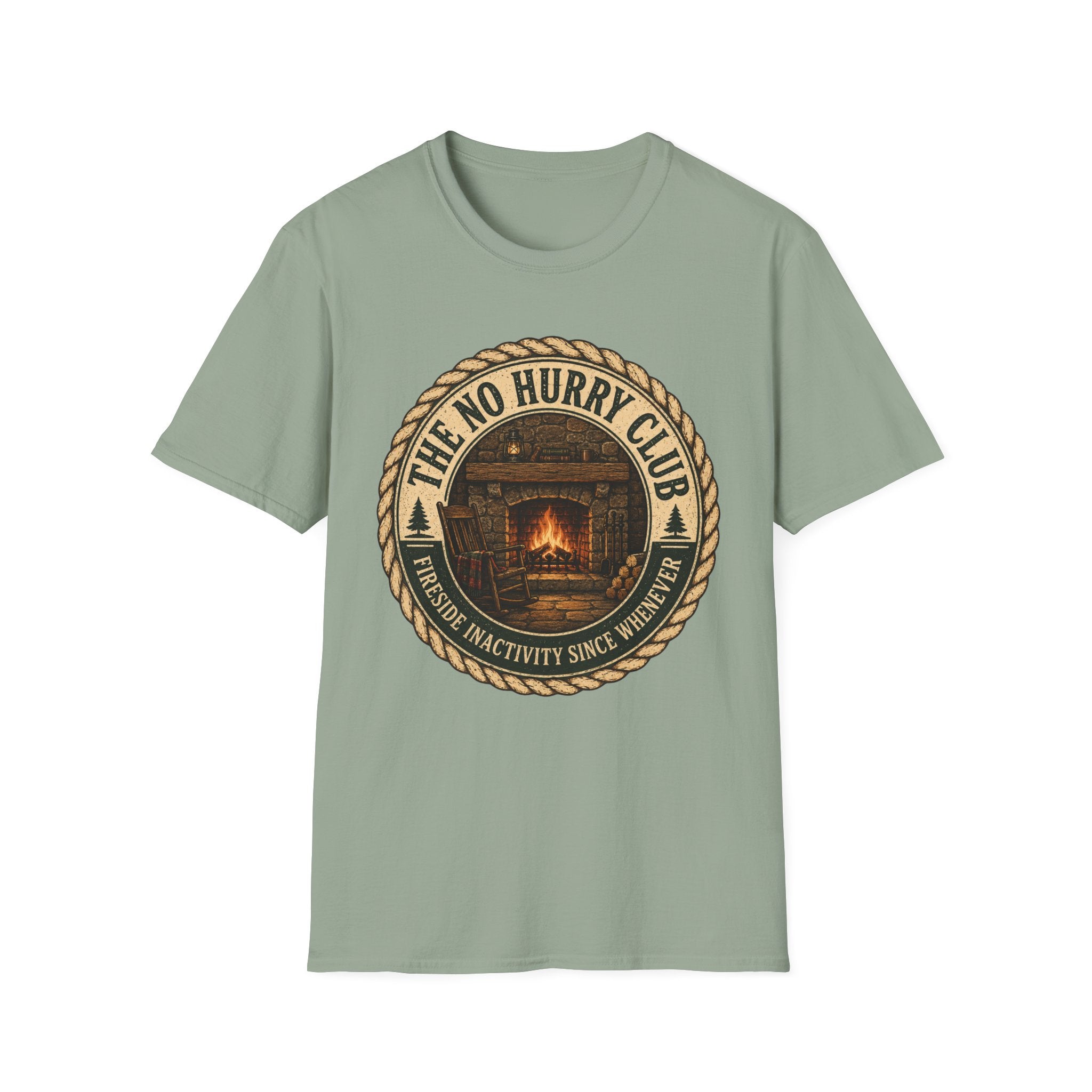 Fireplace Badge T-Shirt