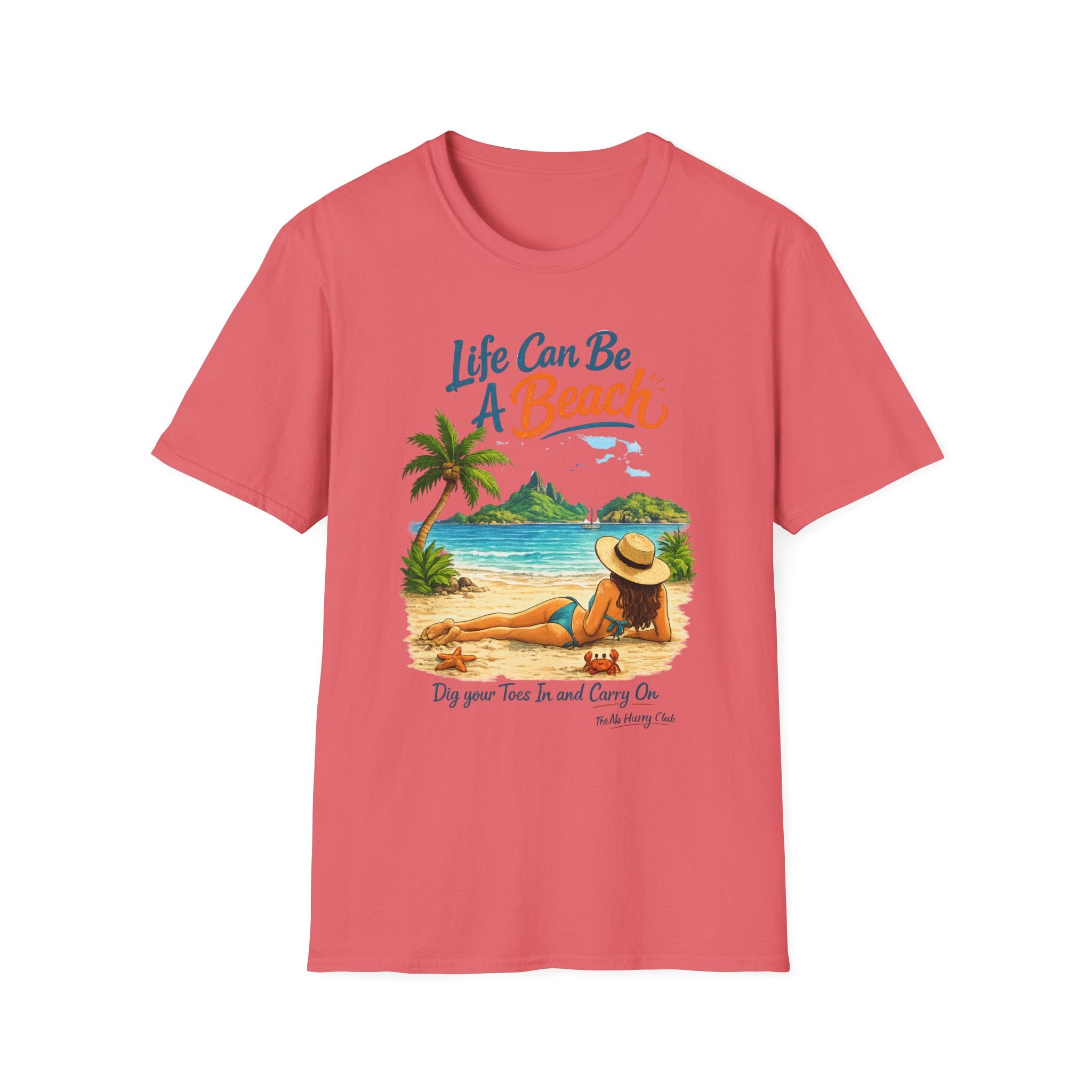Life Can Be A Beach - Toes T-Shirt