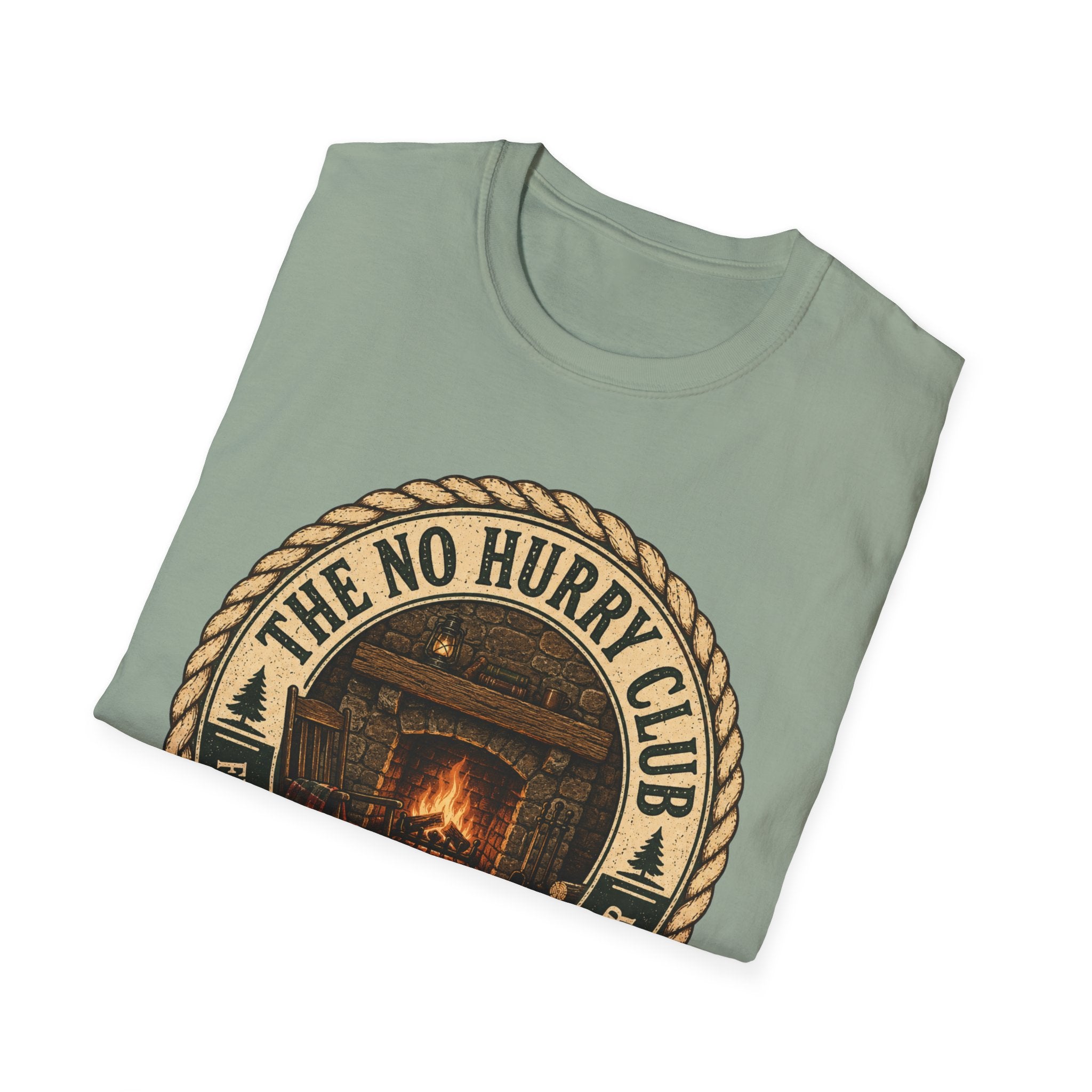 Fireplace Badge T-Shirt