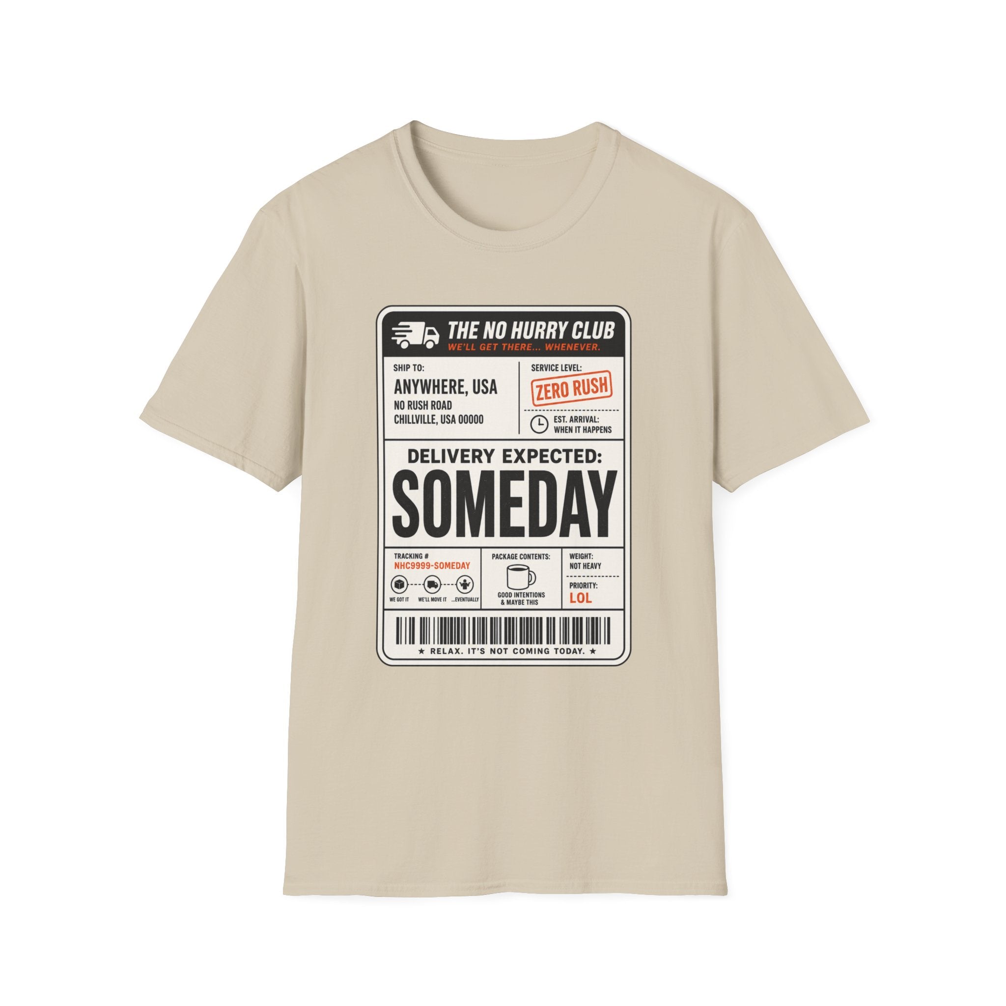 Shipping Label T-Shirt