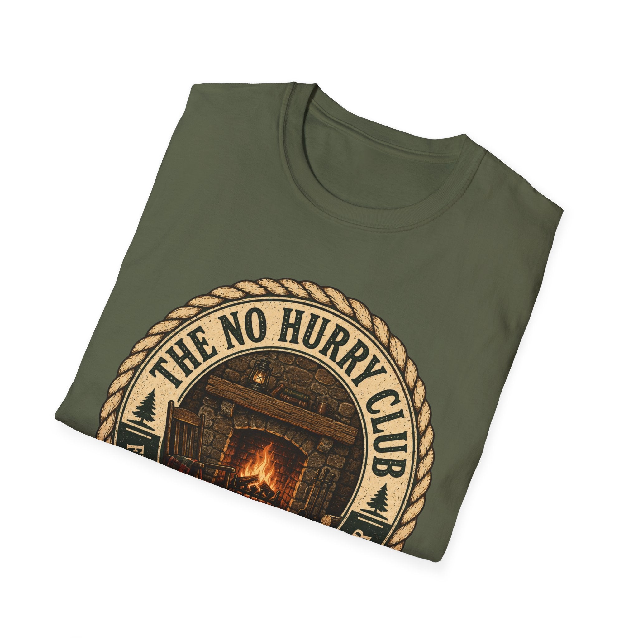 Fireplace Badge T-Shirt