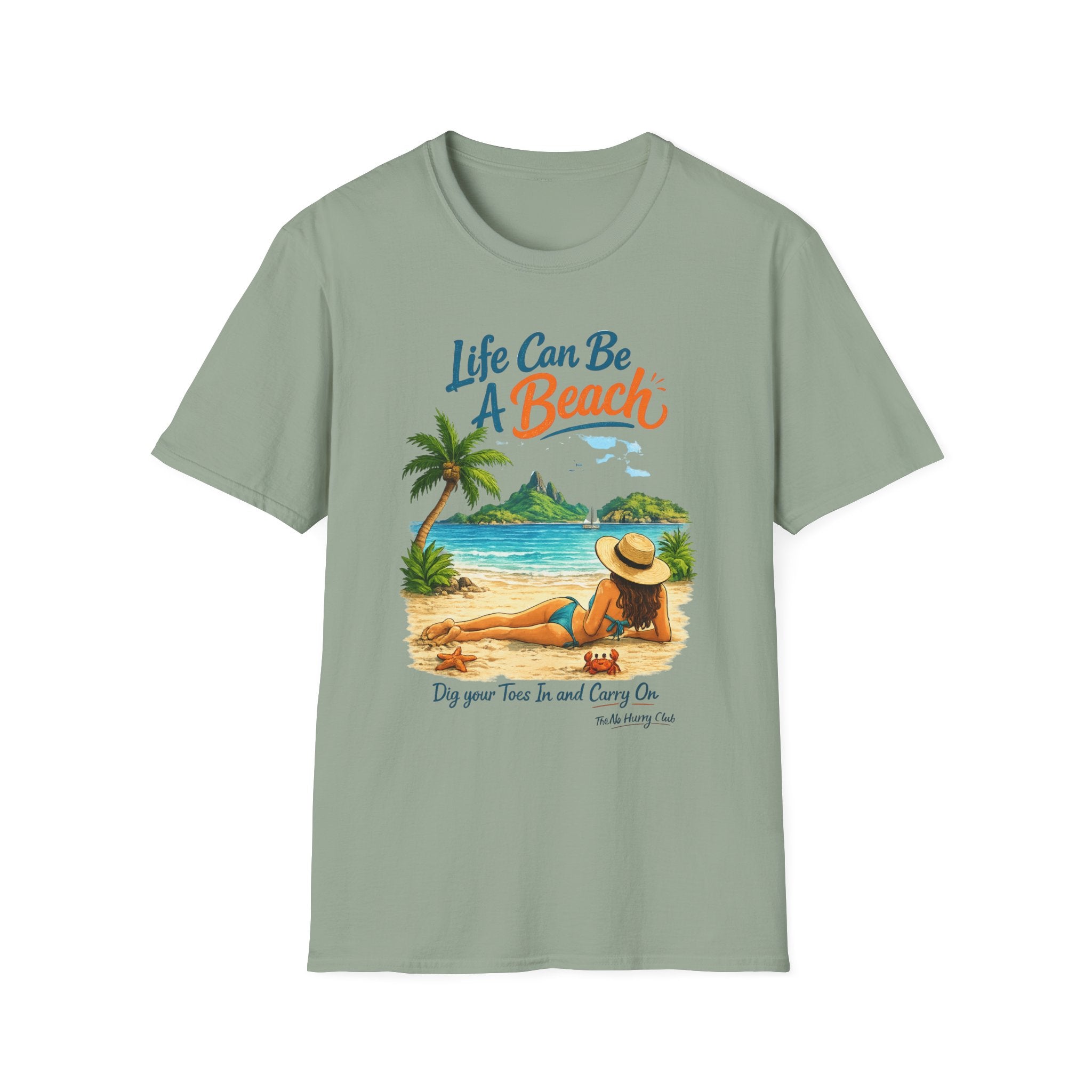 Life Can Be A Beach - Toes T-Shirt