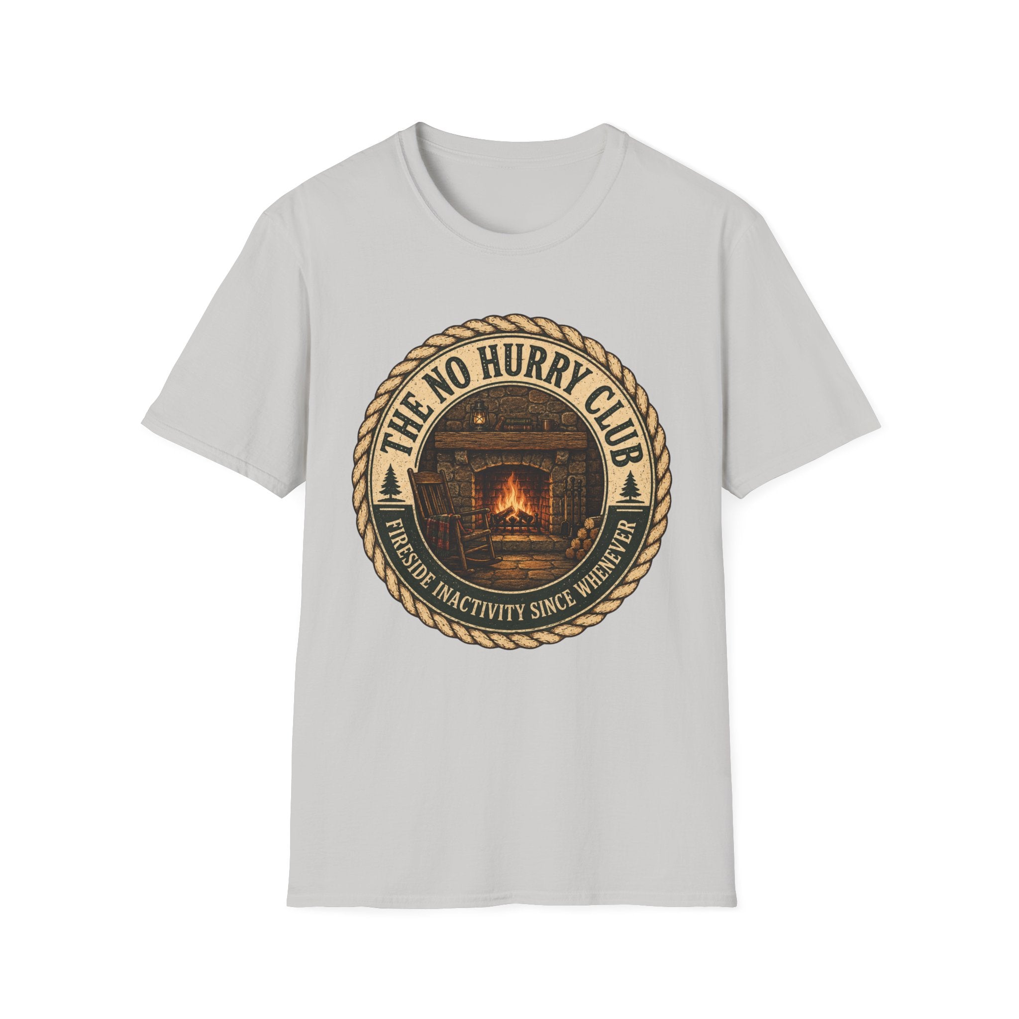 Fireplace Badge T-Shirt