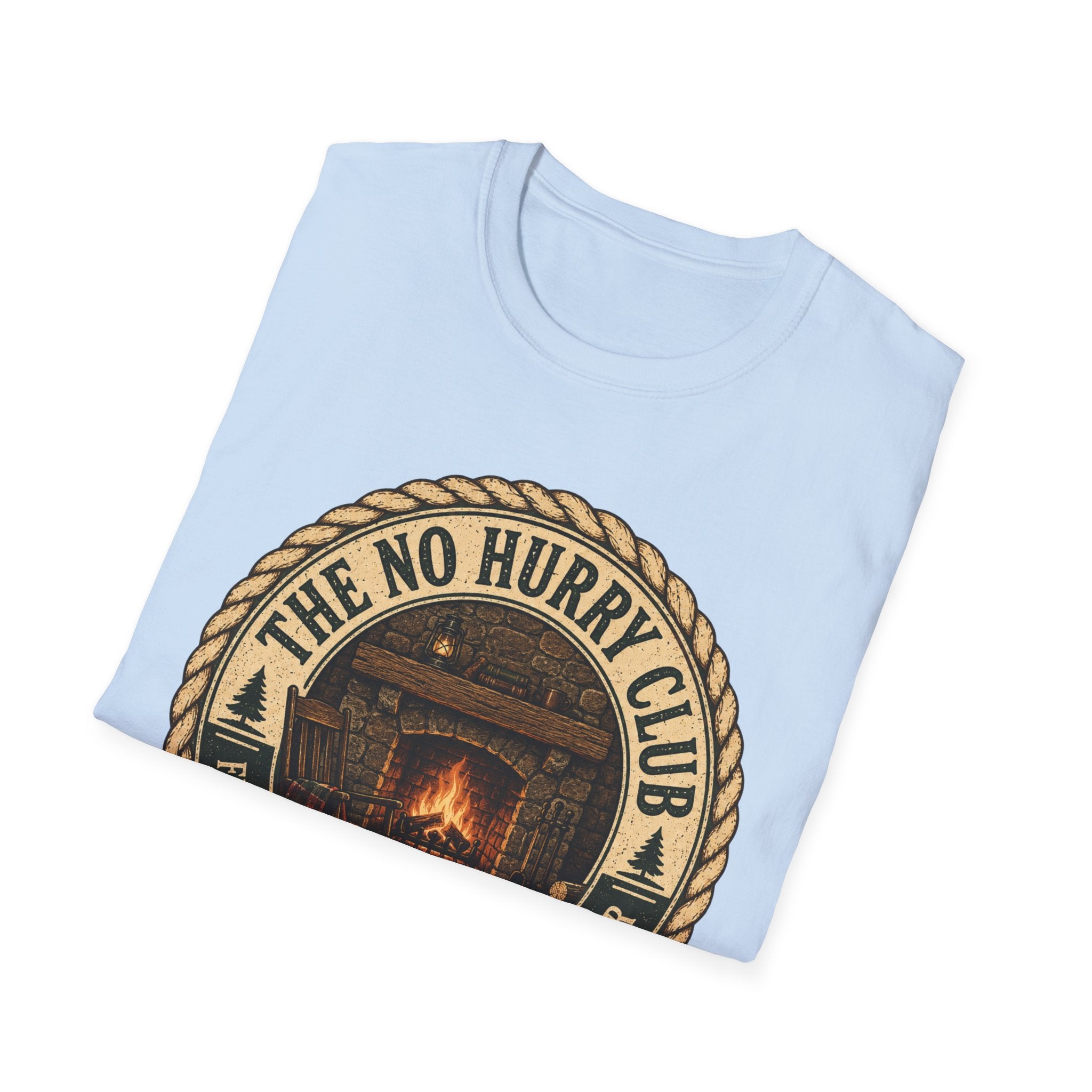 Fireplace Badge T-Shirt