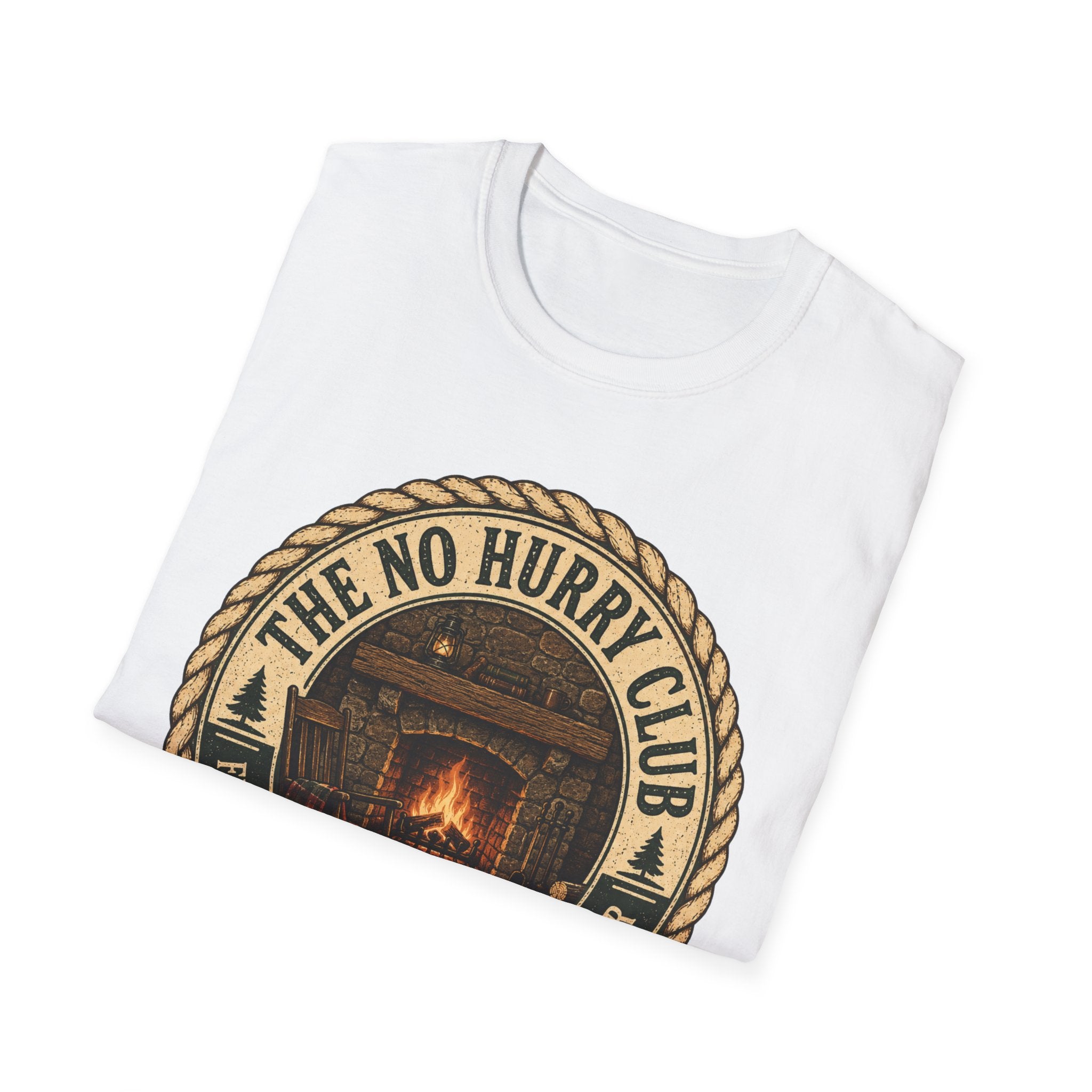 Fireplace Badge T-Shirt