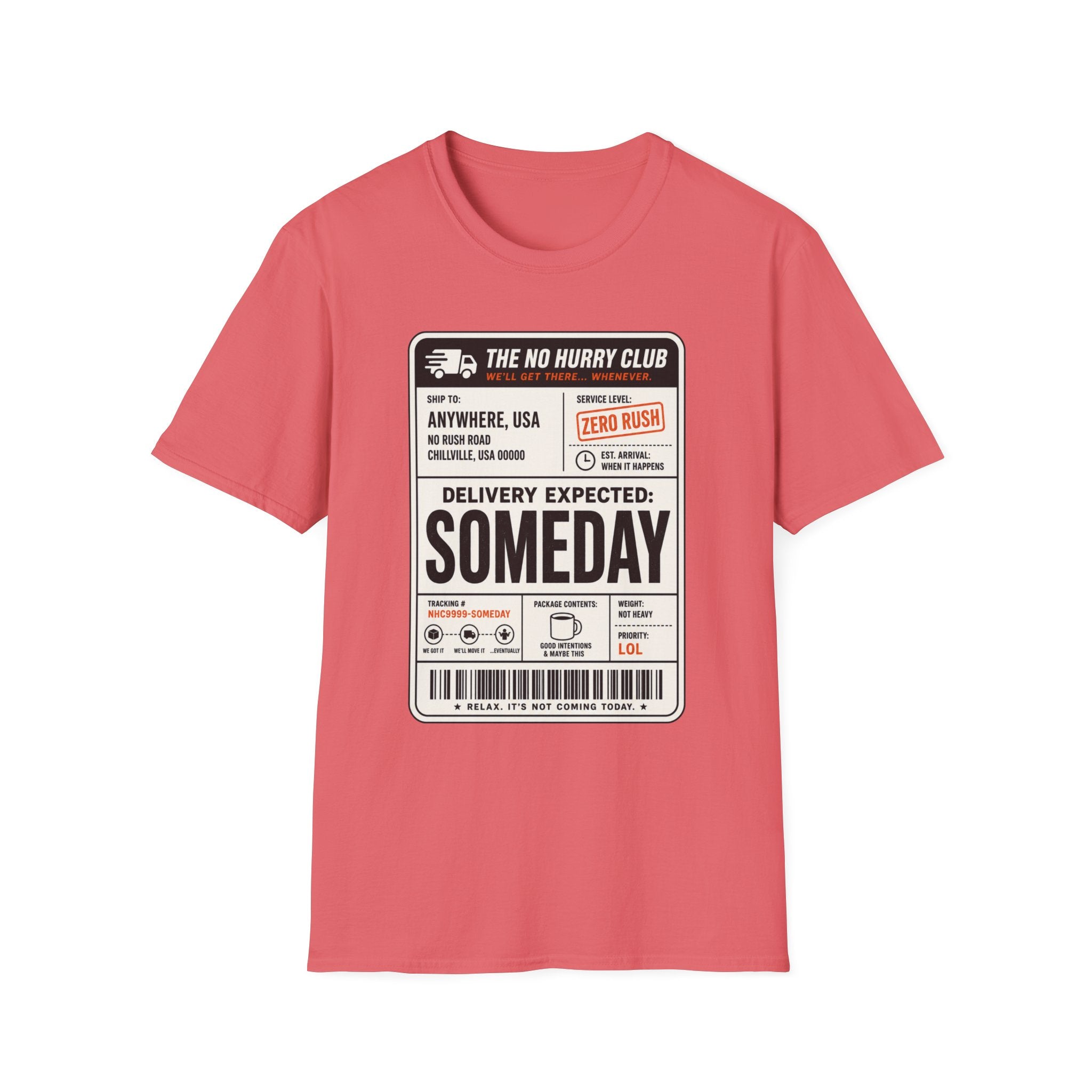 Shipping Label T-Shirt