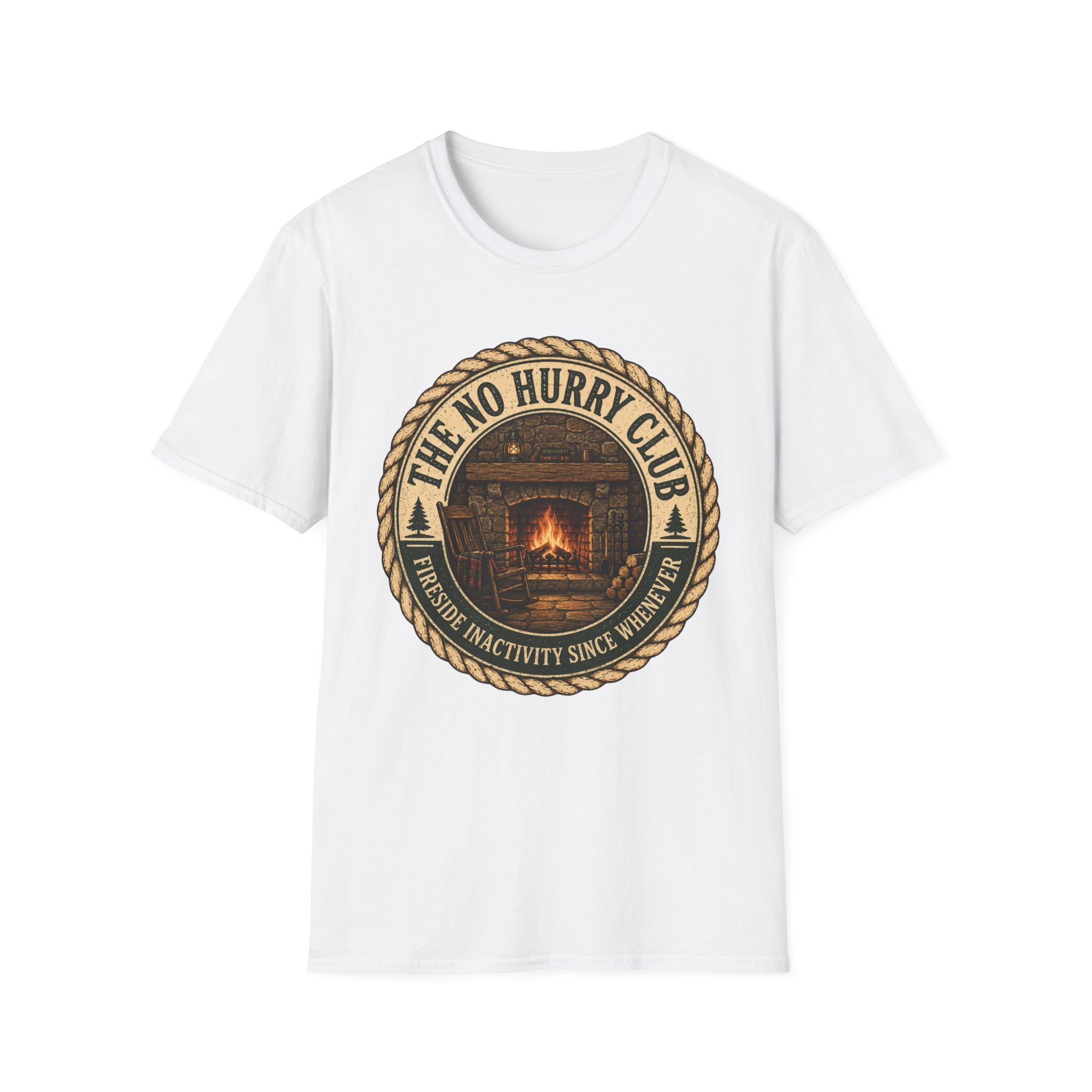 Fireplace Badge T-Shirt