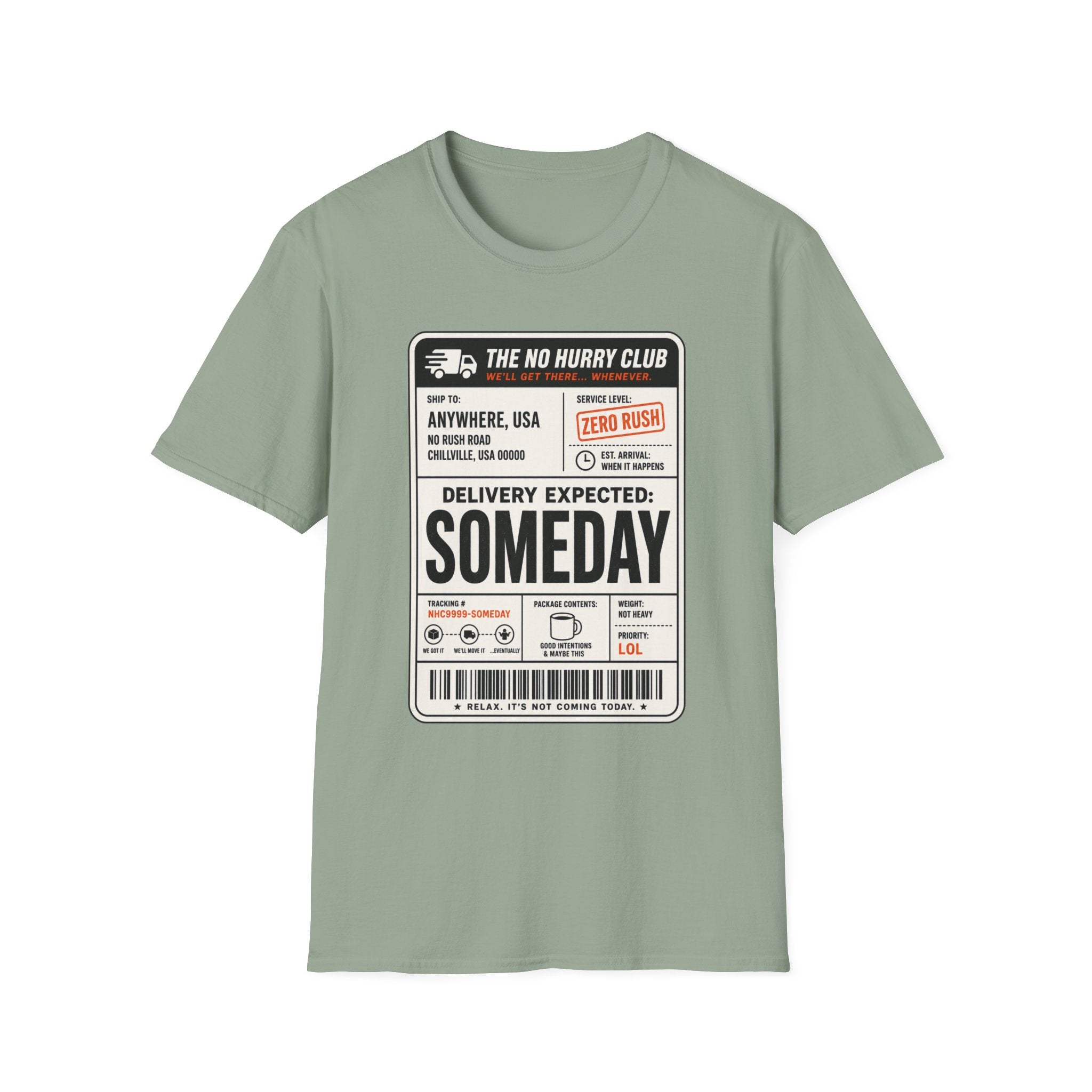 Shipping Label T-Shirt