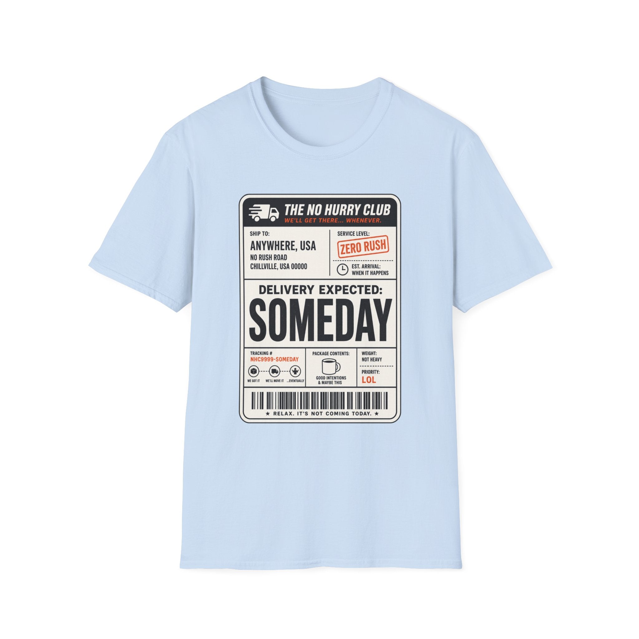 Shipping Label T-Shirt
