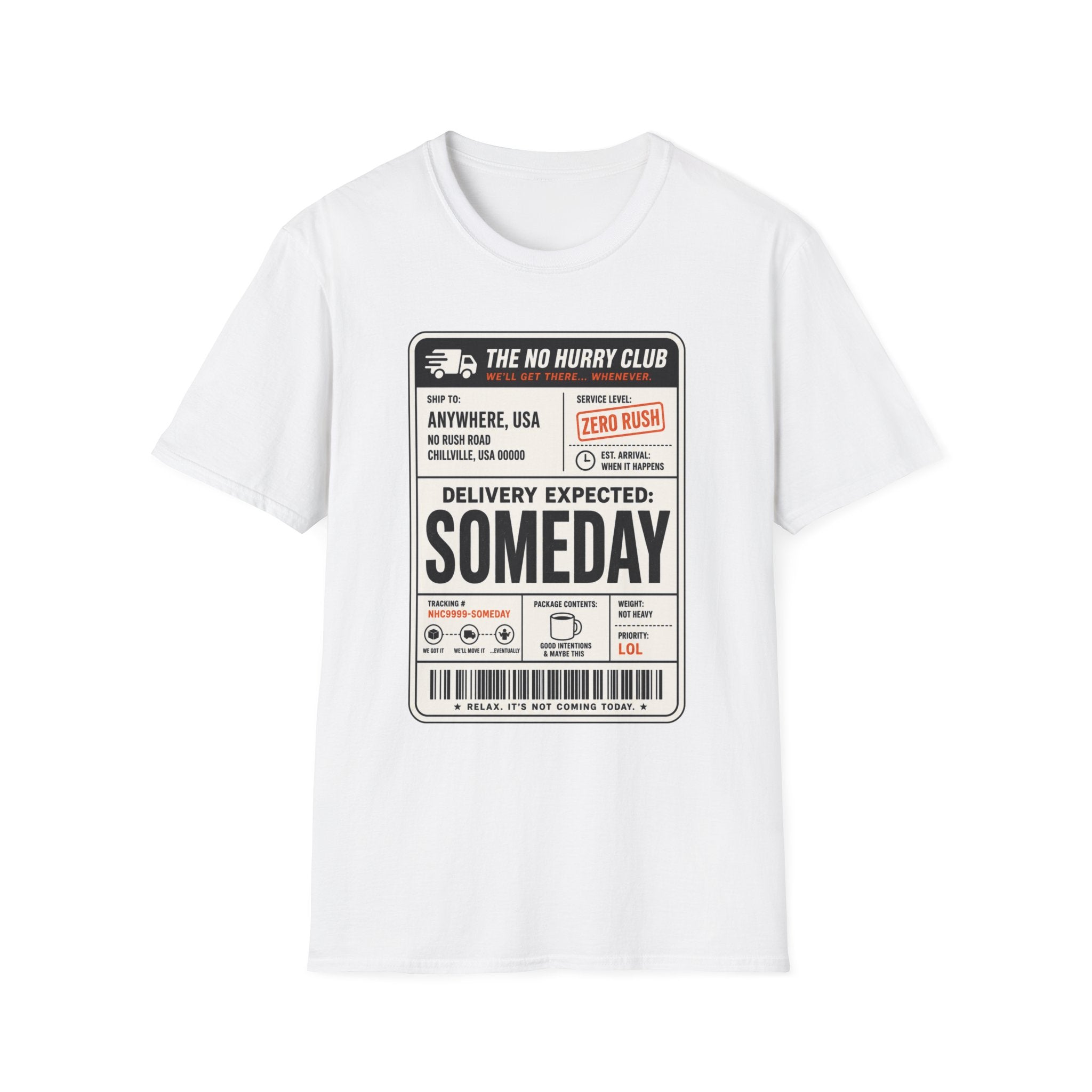 Shipping Label T-Shirt