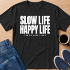Happy Life White T-Shirt