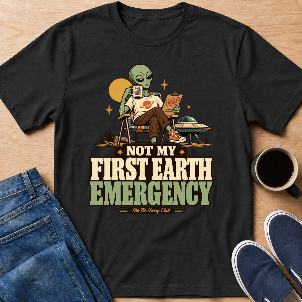 First Earth Emergency T-Shirt