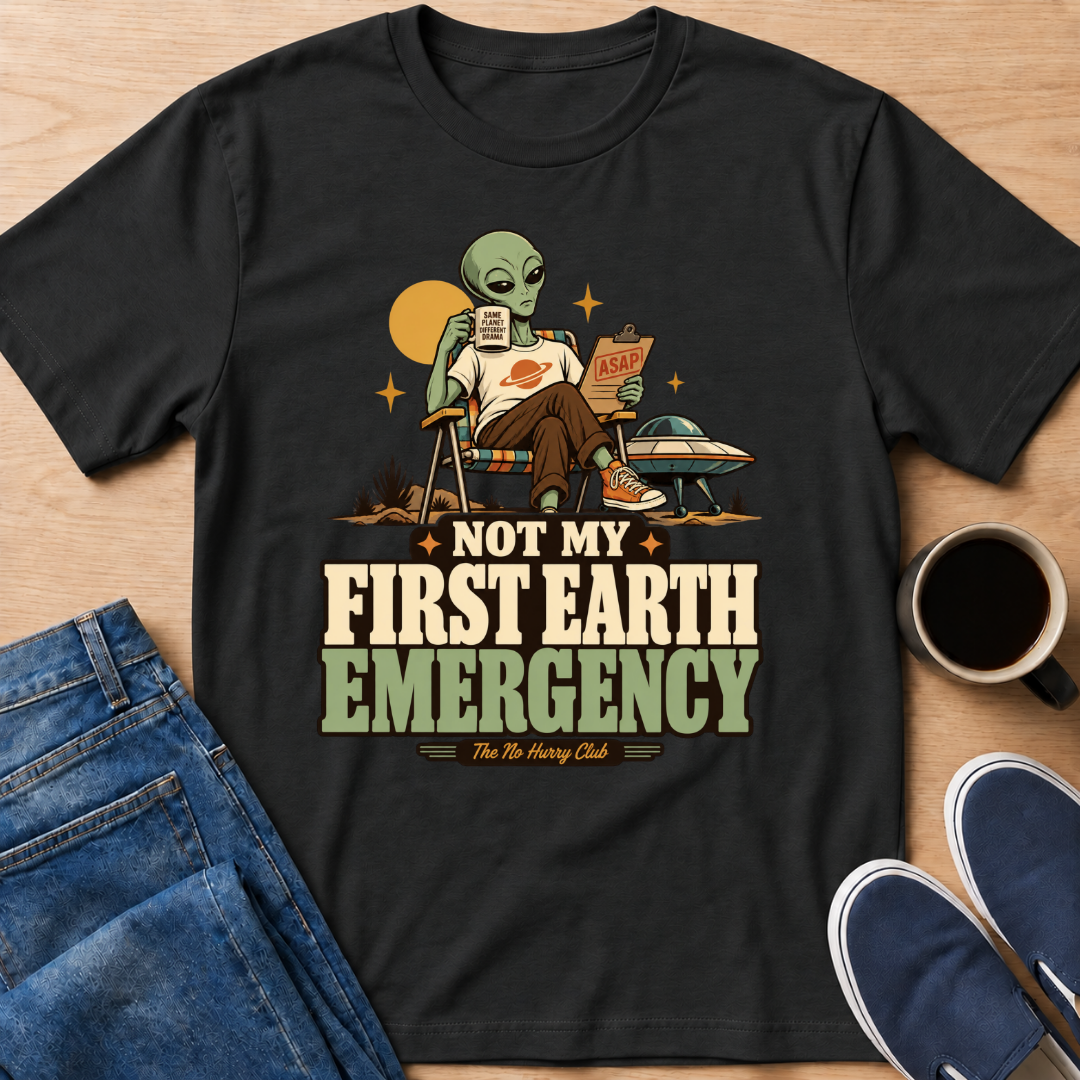 First Earth Emergency T-Shirt