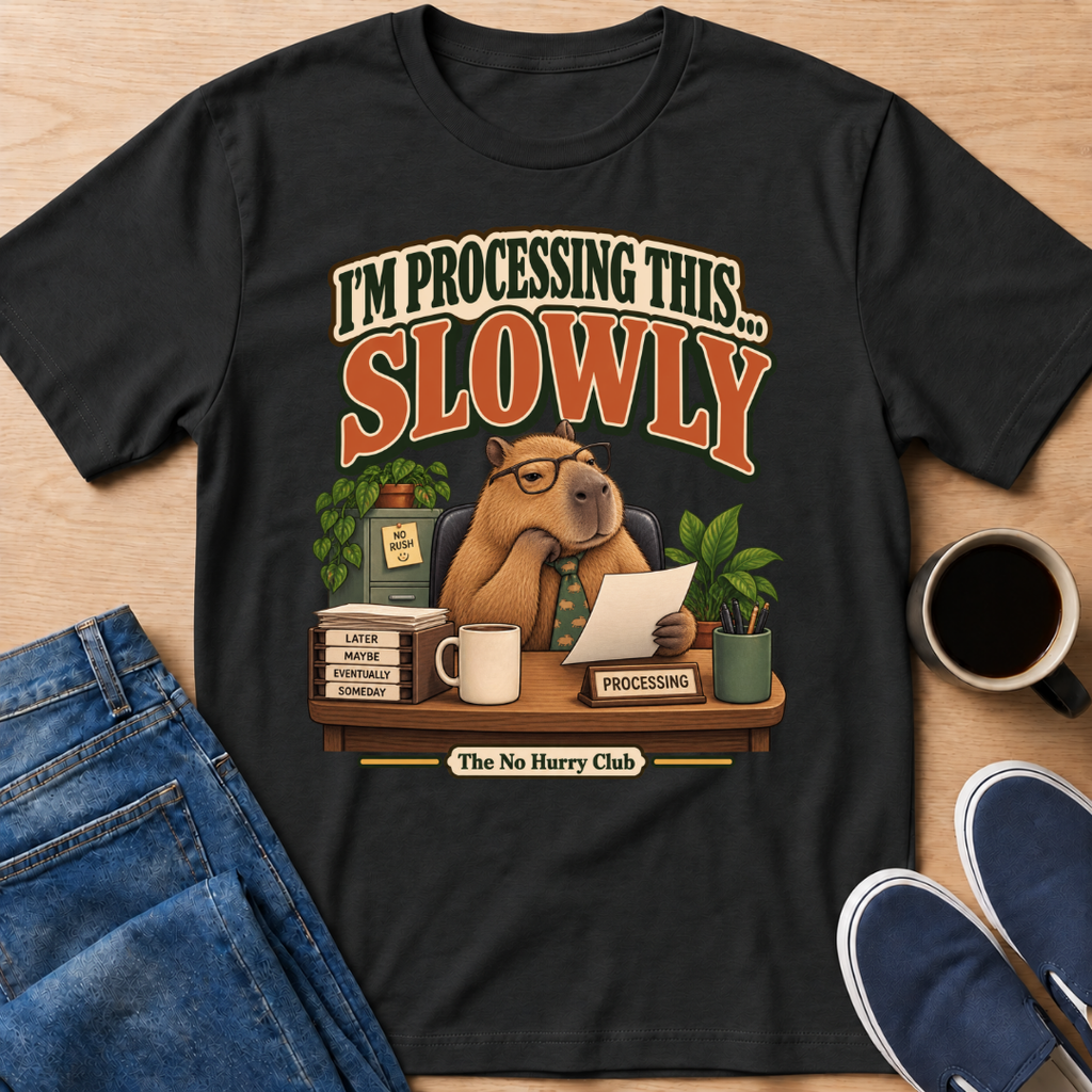Processing Slowly T-Shirt