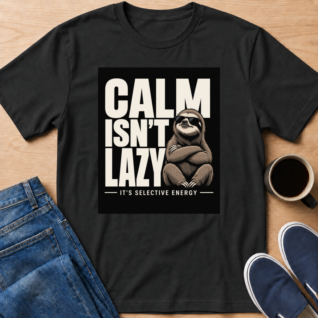 Calm Isn't Lazy T-Shirt