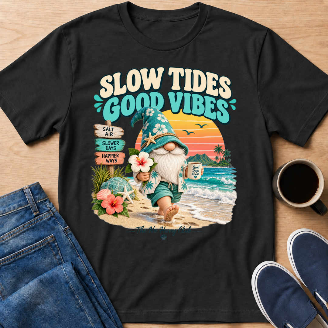 Slow Tides Gnome T-Shirt
