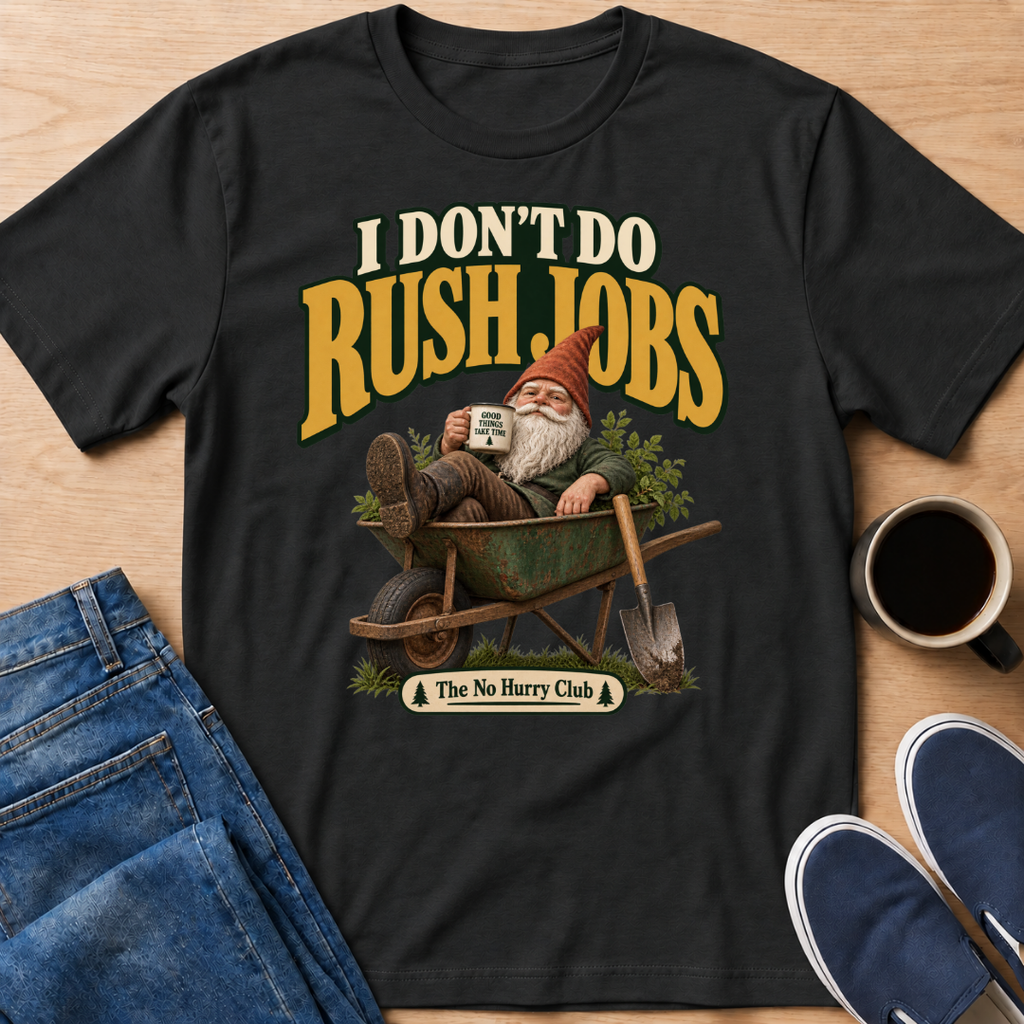 No Rush Gnome T-Shirt