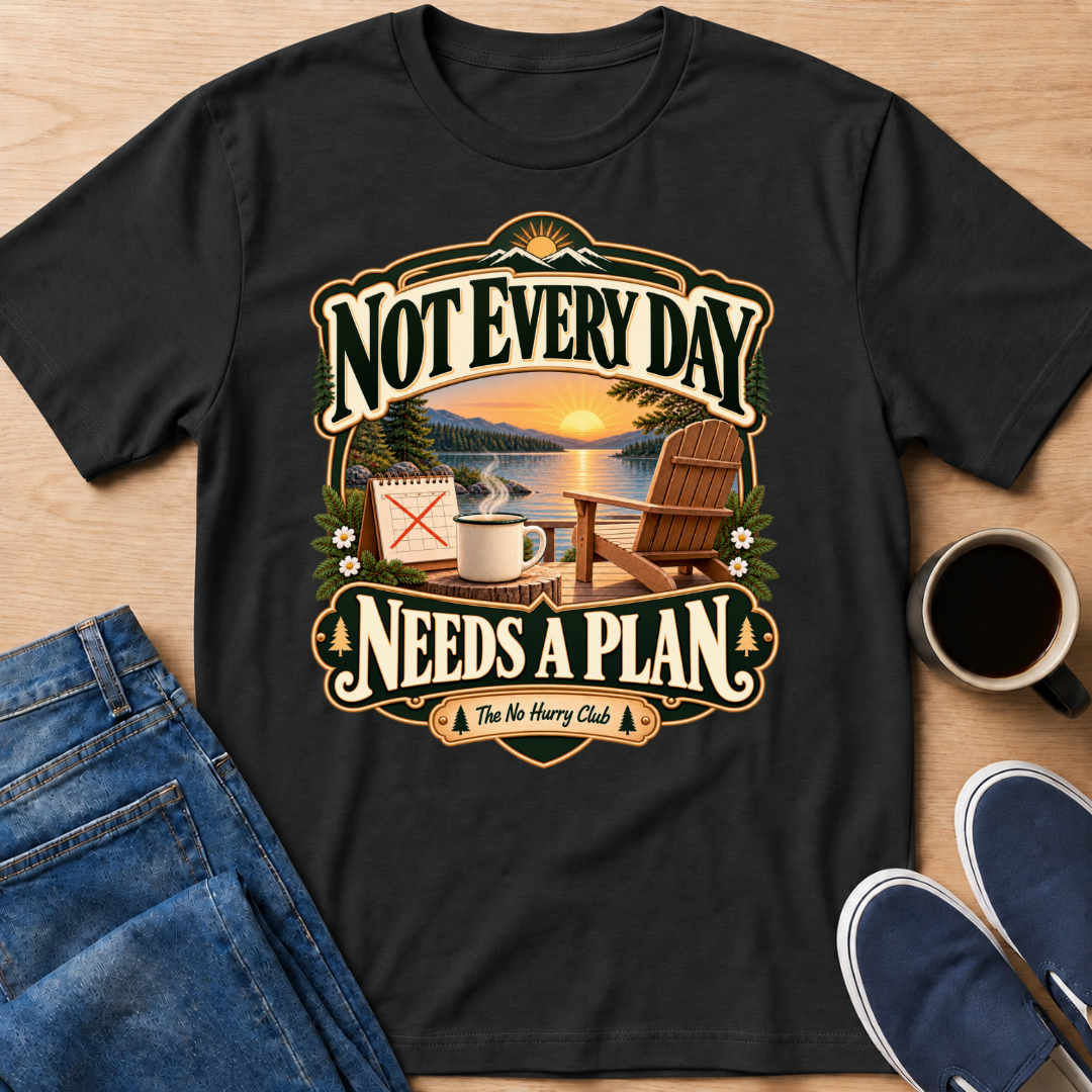 No Plans Lake T-Shirt