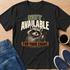 Not Available Raccoon T-Shirt