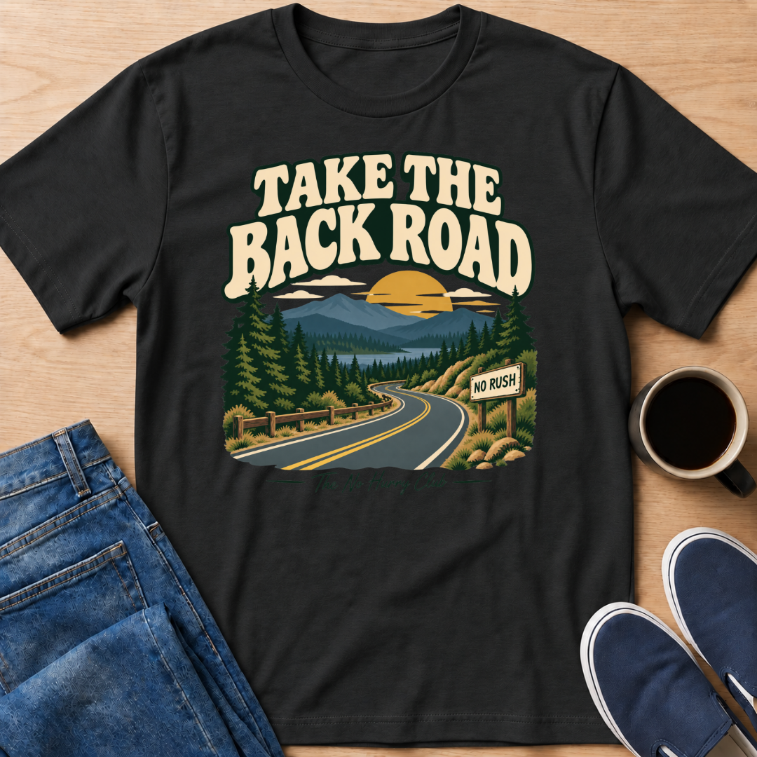 Back Road Sunset T-Shirt