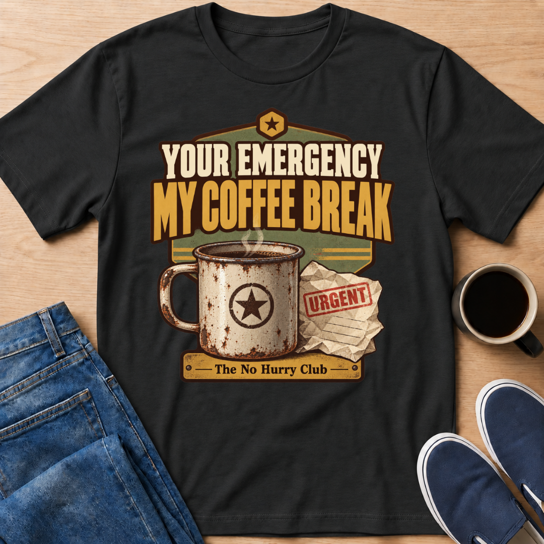 Emergency Coffee Break T-Shirt
