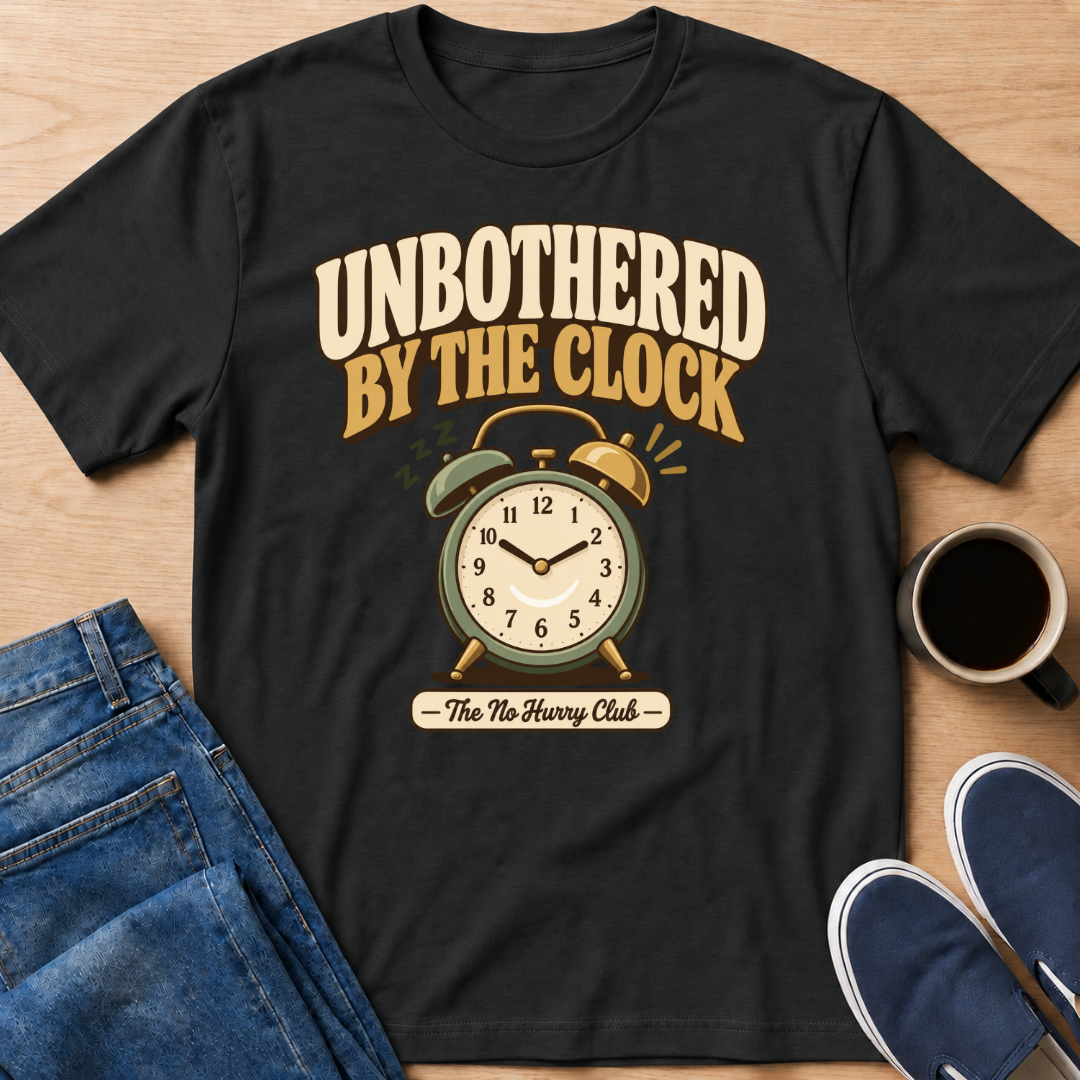 Unbothered Clock T-Shirt
