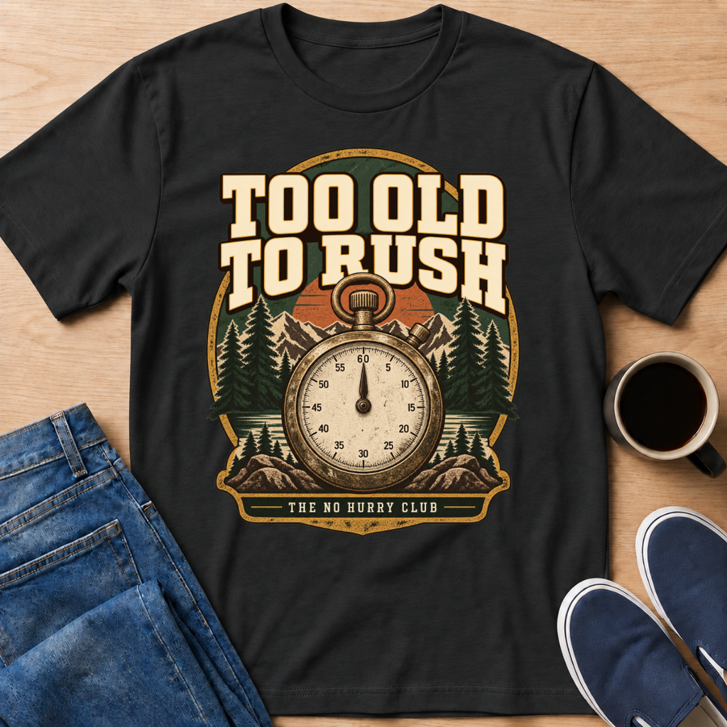 Too Old To Rush T-Shirt