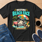 Resting Beach Face T-Shirt