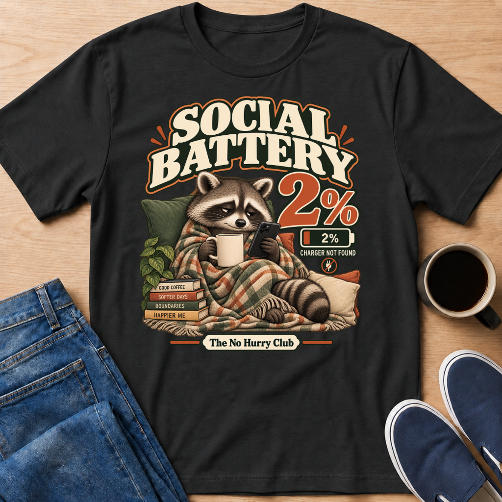 Social Battery T-Shirt