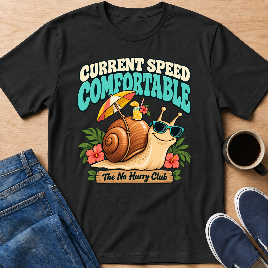 Comfortable Snail T-Shirt