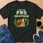 Procrastination Snail T-Shirt