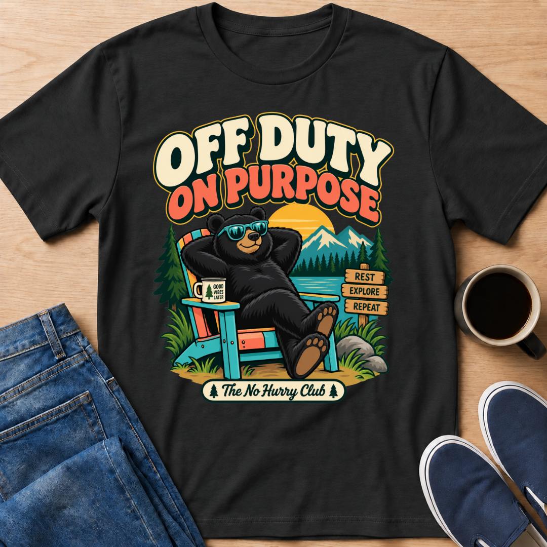 Off Duty Bear T-Shirt