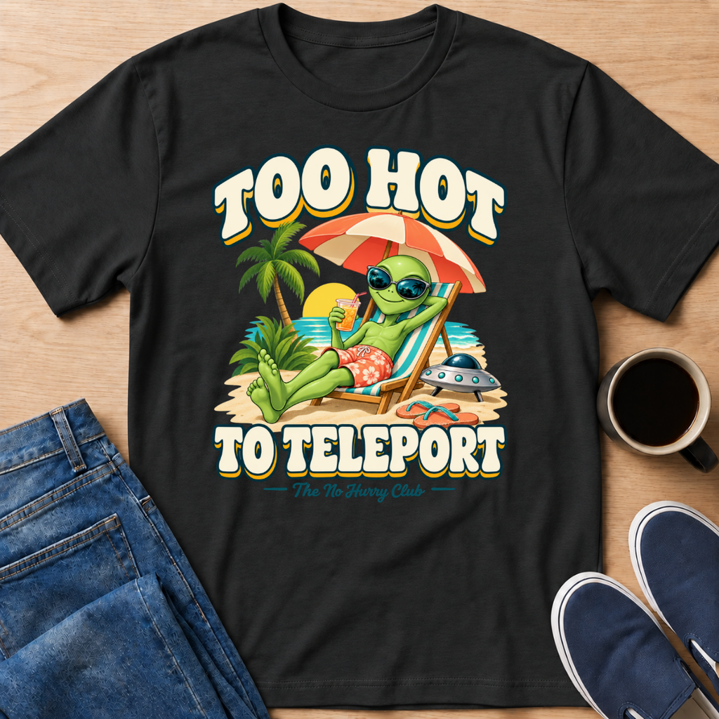 Too Hot Alien T-Shirt
