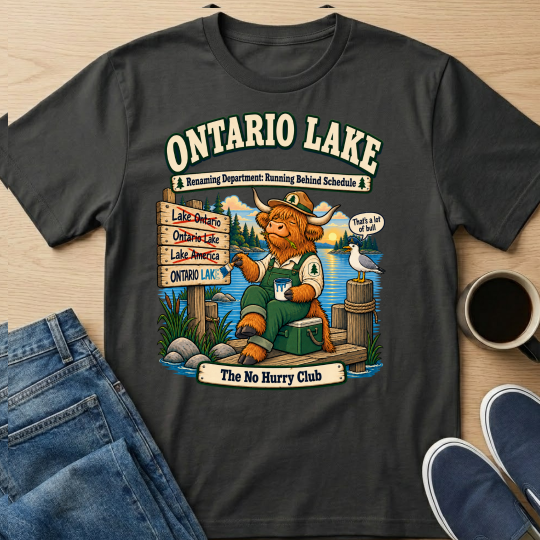Ontario Lake Bull T-Shirt