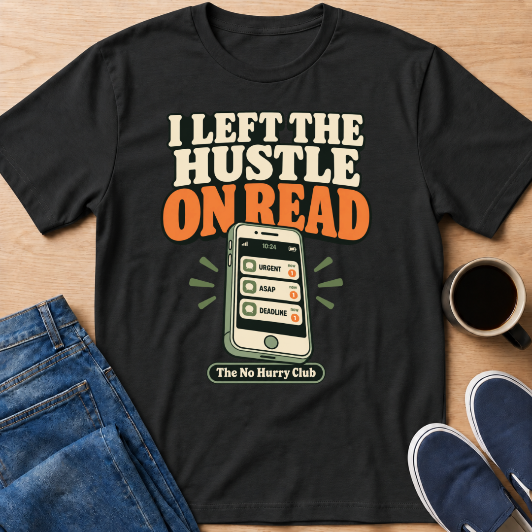 Left The Hustle T-Shirt