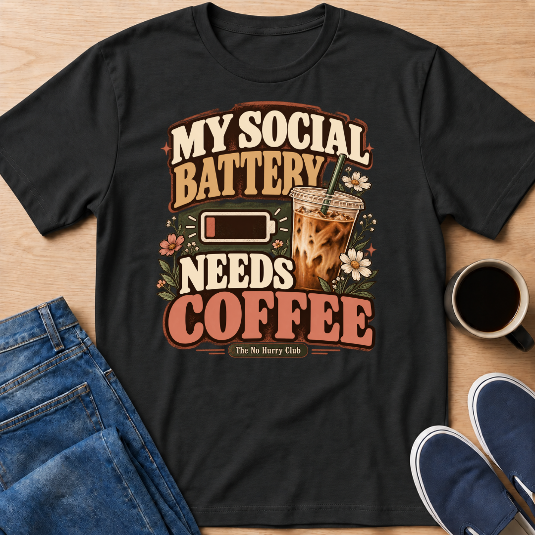Social Battery T-Shirt