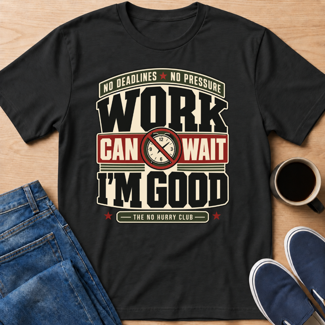 Work Can Wait T-Shirt