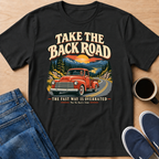 Back Road Red Truck T-Shirt