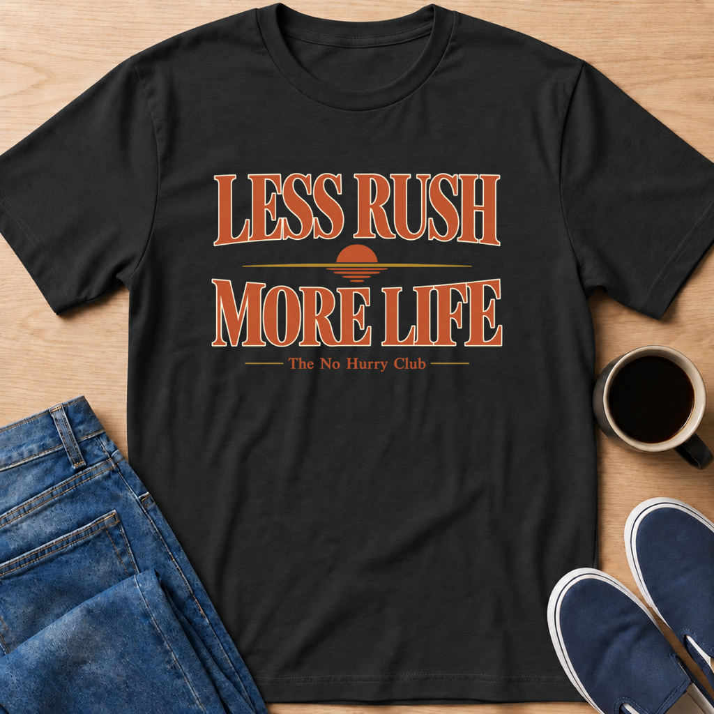 Less Rush Sunset T-Shirt