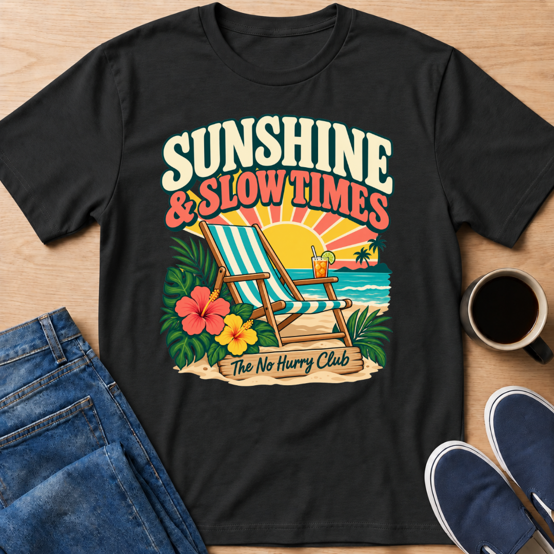 Slow Times Beach T-Shirt