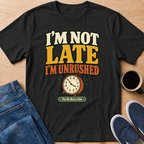 I'm Not Late T-Shirt