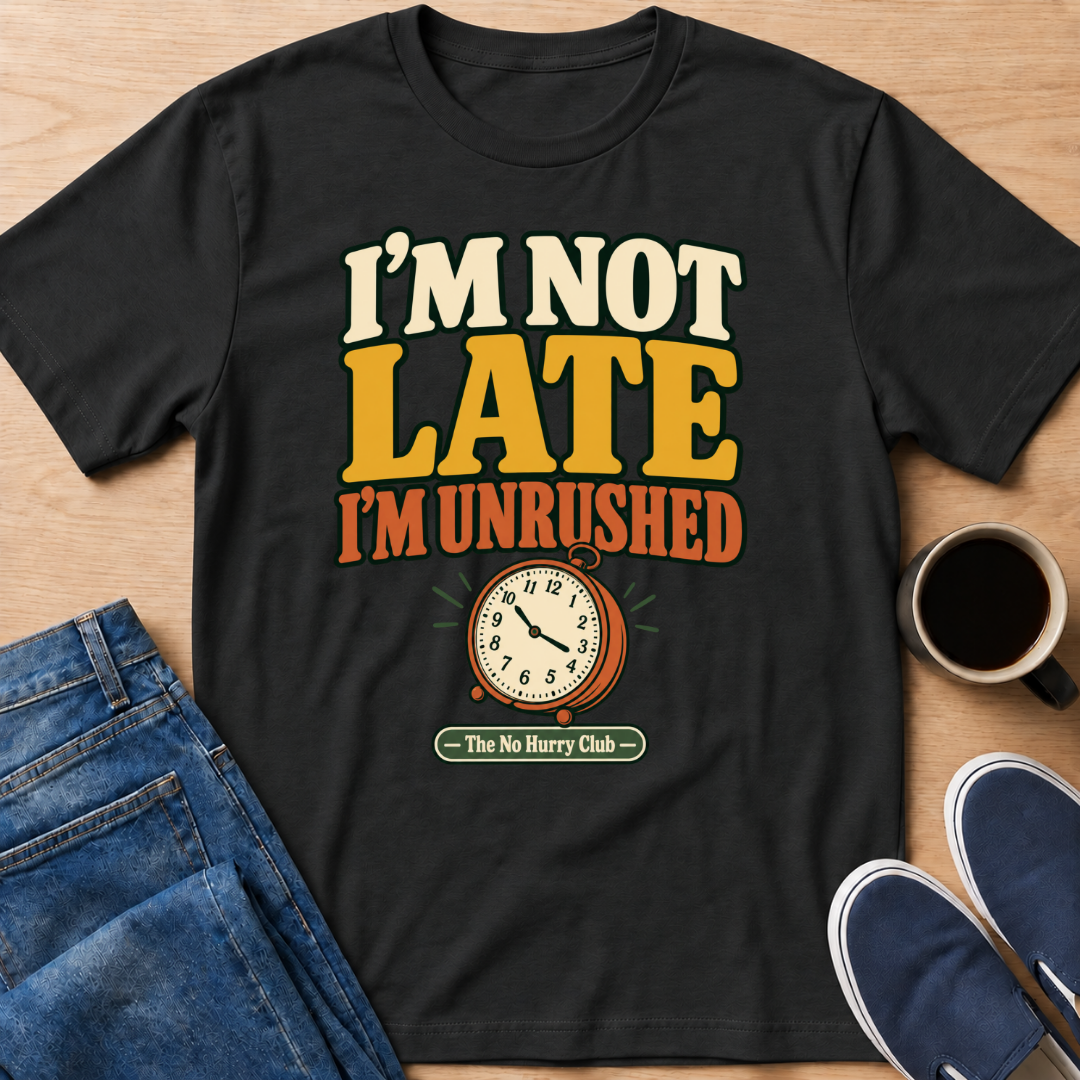 I'm Not Late T-Shirt