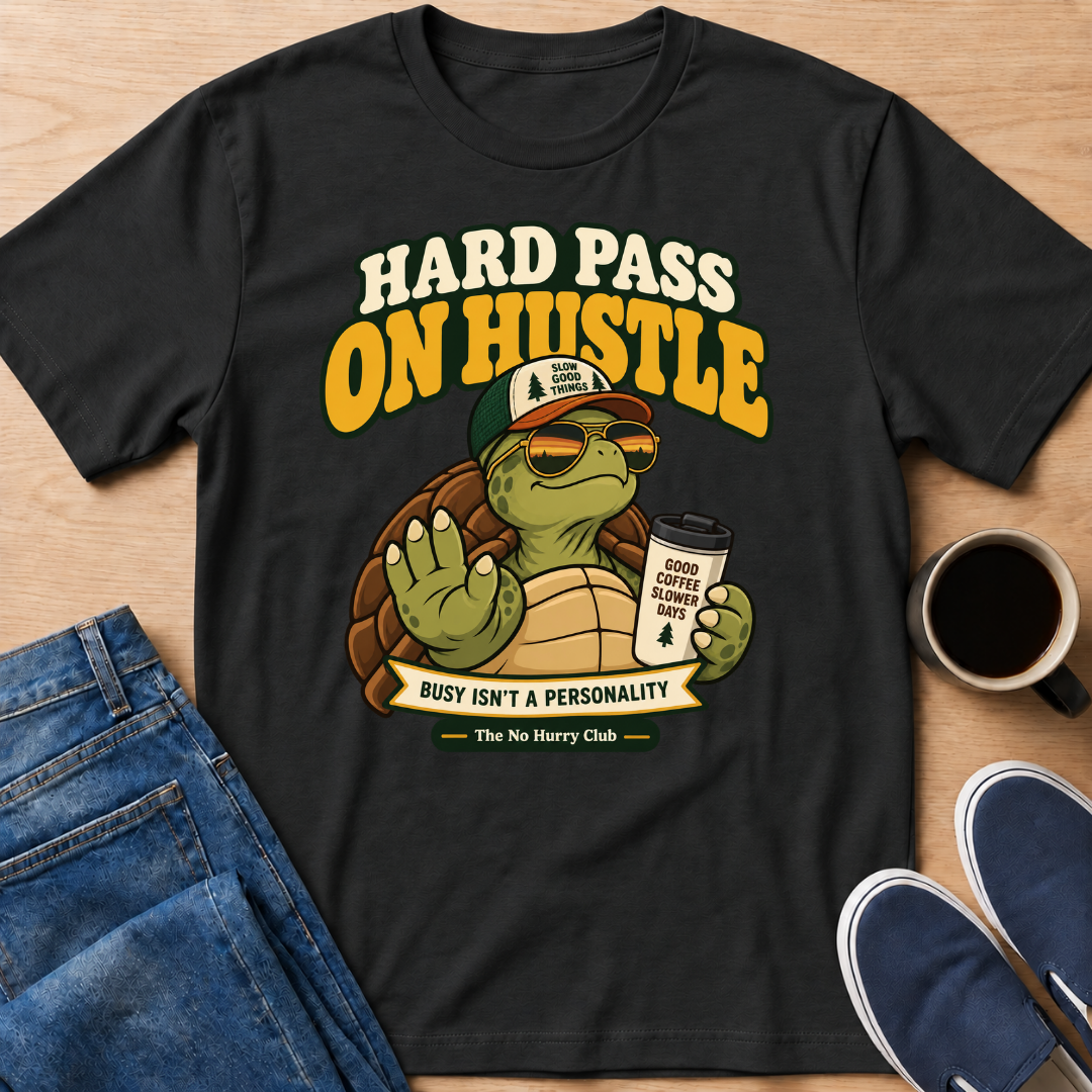 Hard Pass Turtle T-Shirt